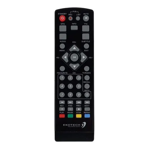 Controle Remoto Ekotech Para Conversor Tv Digital Televisão