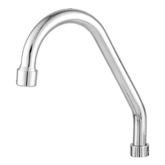 Cano Metal Torneira 3/4 5/8 Alta Baixa Reta Banheiro Cozinha Pia Reposição