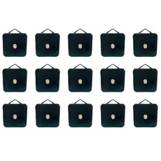 Kit De 50 Máquina P/montar Relógio De Parede Preto - Preto - Preto