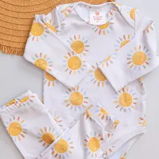 Conjunto Térmico Bebê Pagão Longo Sol