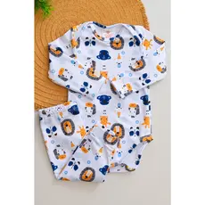 Conjunto Termico Bebê Pagão Longo Leãozinho