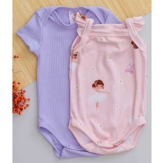 Kit 2 Body Verão Feminino Bailarina