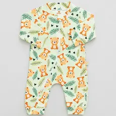 Macacão Térmico Bebê Estampado Quentinho Menino e Menina