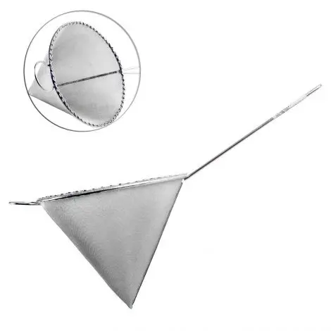 Peneira para Óleo e  Coador de Molhos de Metal Chinoy