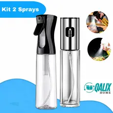 Kit 2 Sprays Borrifador Pulverizador Azeite Óleo