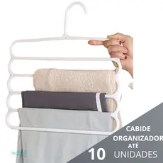 Cabides Com 5 Camadas organizador para Organização de Roupas e Acessórios
