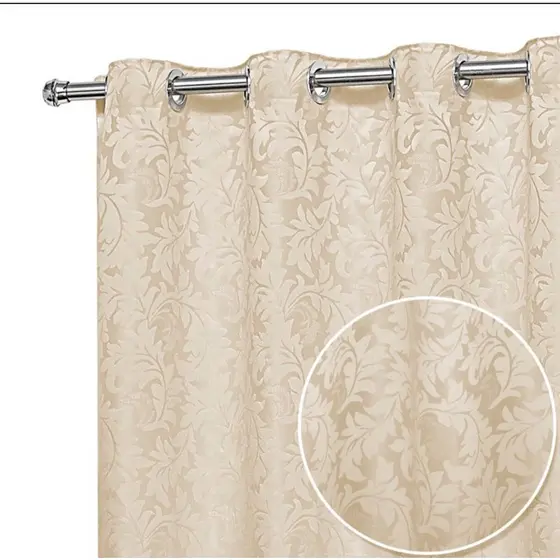 Cortina Jacquard 3,00 Largura × 2,60 de altura para sala ou quarto