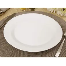 Prato Raso Vidro Branco 26,5cm Duralex Menu Promoção DISTRIBUIDOR NADIR FIGUEIREDO ENVIO IMEDIATO