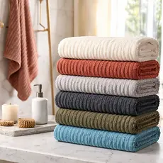 1/2/3 Toalha de Banho Flanela Premium 70x140cm Super Absorvente, Macia, Secagem Rápida Banho Praia