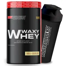 Kit Whey Protein Waxy Whey 900g + Coqueteleira - Para Aumento de Massa Muscular - Bodybuilders