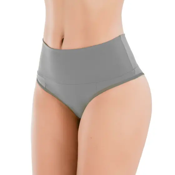 Kit 3 Calcinhas Tanga Feminina Modeladora Cós Alto
