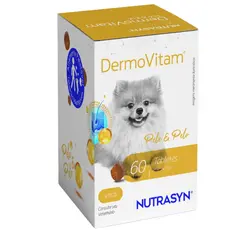 Dermovitam Small Size  60cps - Nutrasyn - Suplemento para PELE e PELO