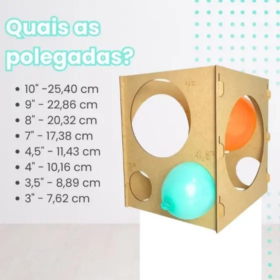 Medidor de Balões festa aniversário Bexigas balão redondo tamanho medidor de balão Bexigas bolas promoção