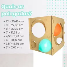 Medidor de Balões festa aniversário Bexigas balão redondo tamanho medidor de balão Bexigas bolas promoção