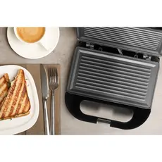 Máquina De Sanduicheira Grill antiaderente Elétrica Multifunção Grill Sanduicheira Envio Imediato