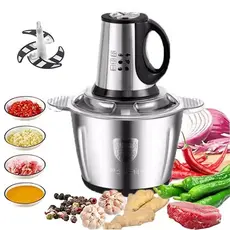 2-3 Litro Triturador De Alimentos Carne e Legumes Processador Elétrico 110v-220v Envio Imediato!!!