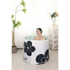 Banheira Profissional Ôfuro Spa Em Casa Sem Instalação 230l (CORES LISAS E ESTAMPADAS VARIADAS)