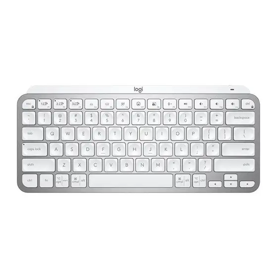 TECLADO BLUETOOTH LOGITECH MX KEYS MINI CINZA 920-010506