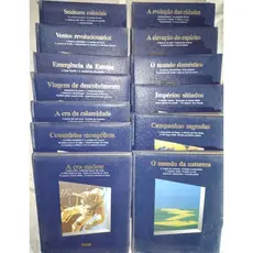 ENCICLOPÉDIA SOBRE A HISTÓRIA DA HUMANIDADE TIME LIFE A HISTÓRIA EM REVISTA TIME LIFE 10 VOLUMES EDITORA ABRIL PERFEITA CAPAS COM MATERIAL ESPECIAL CAPA DURA O VALOR É PARA OS 10 LIVROS.