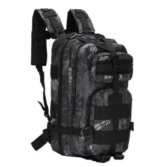 Mochila tática militar 30 Litros camping trilhas militar Escolar Resistente Bem Espaçosa Faculdade Trabalho Viagem