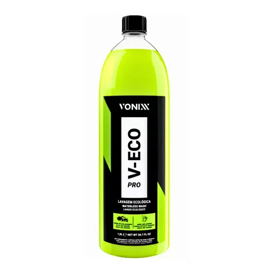 V-Eco Pro 1,5L Shampoo Automotivo Para Lavagem Ecológica Vonixx Rende Até 250 Lavagens