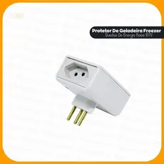 Protetor De Geladeira Freezer Quedas De Energia Raios 127V