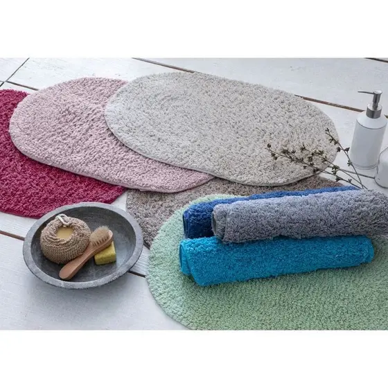 Tapete Banheiro Lavabo Oval para Porta de Banheiro Corttex 40x60