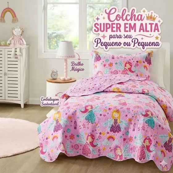 Colcha Solteiro Cobre leito Corttex 2 Peças: Um Toque de Conforto e Estilo