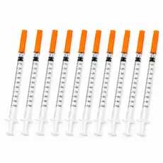 Seringa Insulina 1ml Agulha Fixa 8x0,30mm Venper - Kit 10 / 30 / 50