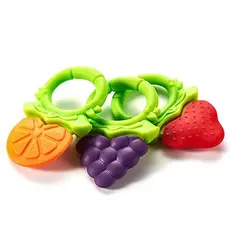 Mordedor Infantil Mordedor Para Bebê Frutinhas Mordedor de Frutas