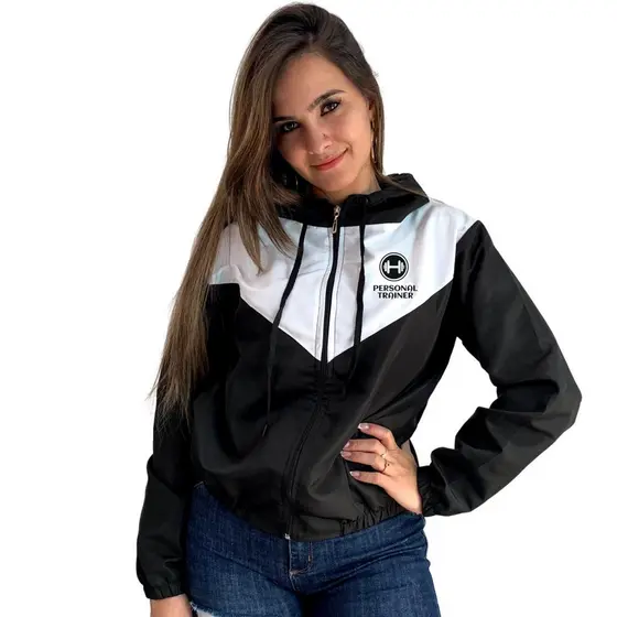 Corta-Vento Feminina ou Masculina Profissões Personal Trainer
