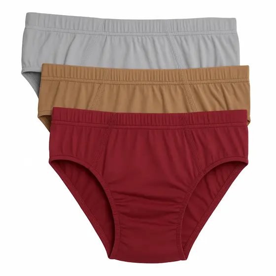 KIT 3 CUECAS PLUS SIZE EXTRA GRANDE LISAS 100% ALGODÃO GAMES