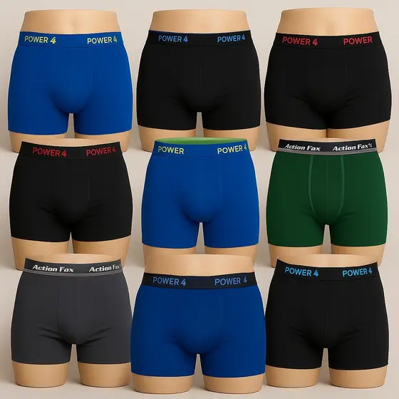 Kit Cuecas Boxer Masculina Plus Size Microfibra Com Forro