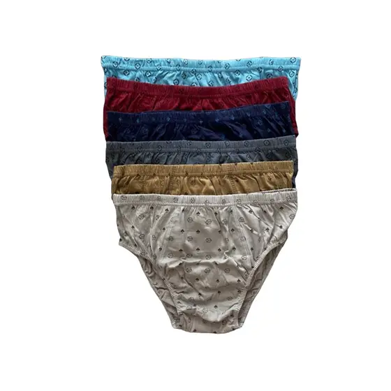KIT 6 CUECAS ADULTO ESTAMPADAS 100% ALGODÃO GAMES