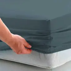 1 Lençol Casal c/ Elástico na Volta Toda Percal Flex 400 Fios Toque Super Macio