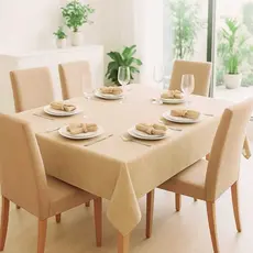 Toalha de MesaTecido Oxford Liso 2.00m x 1,45m Oxford Acabamento Bainha - Decoração Festa Buffet