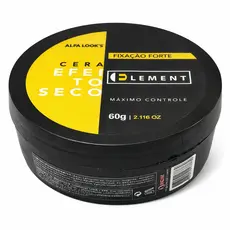 Pomada Modeladora Masculina Efeito Seco Alfa Looks Element 60g