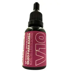 Óleo Para Barba Alfa Look's 30ml VIP Essence Hidratação, Perfume, Nutrição, Brilho e Reparação