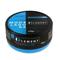 Pomada Modeladora Masculina (Cera/Pasta) Alta Fixação Antifrizz Element Alfa Looks 150g