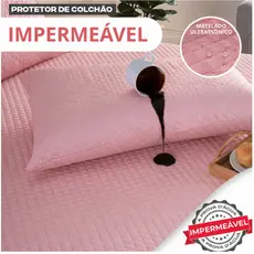 Capa Para Colchão Impermeável Matelado Com Elástico Protetor de Colchão