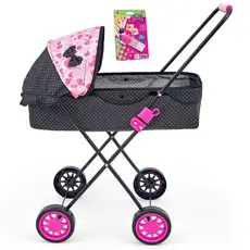 Carrinho de Boneca Bebê Reborn Alive Luxo Grande 79cm