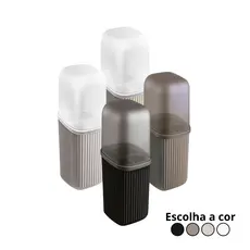 Estojo Dental Porta Escova De Dente Grande Higiene Organização Banheiro Lavabo - Usual