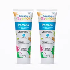 Kit 2 Pomadas Assadura Turminha Da Bagunça 45g Bebê