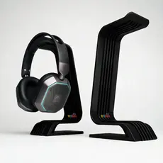 Suporte Premium Para Headset Gamer Design Elegante E Resistente Preto