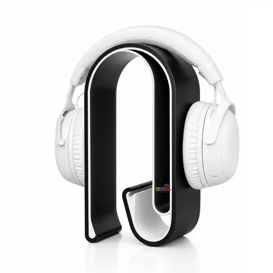 Suporte Universal Para Fone Headset Gamer Mesa Escritório Preto