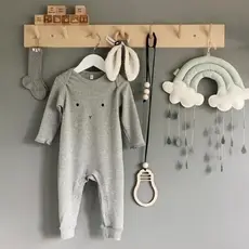 Cabideiro de Parede - Arara para Roupas, decoração para quarto de bebê.