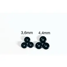 Borrachinha Attachment Oring Micro-overdenture 20 Unidades