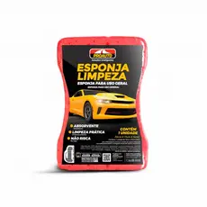 Esponja de Limpeza P/ Lavagem Automotiva Uso Geral Alta Absorção - Proauto