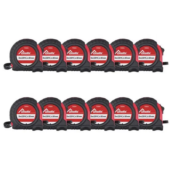 Trena Emborrachada 3 metros (3m x 16mm) 12 Peças Onsite
