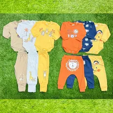 Kit de 3 Body ou 3 culote (calça) para bebê masculino em suedine de algodão, enxoval, maternidade, conforto do bebê
